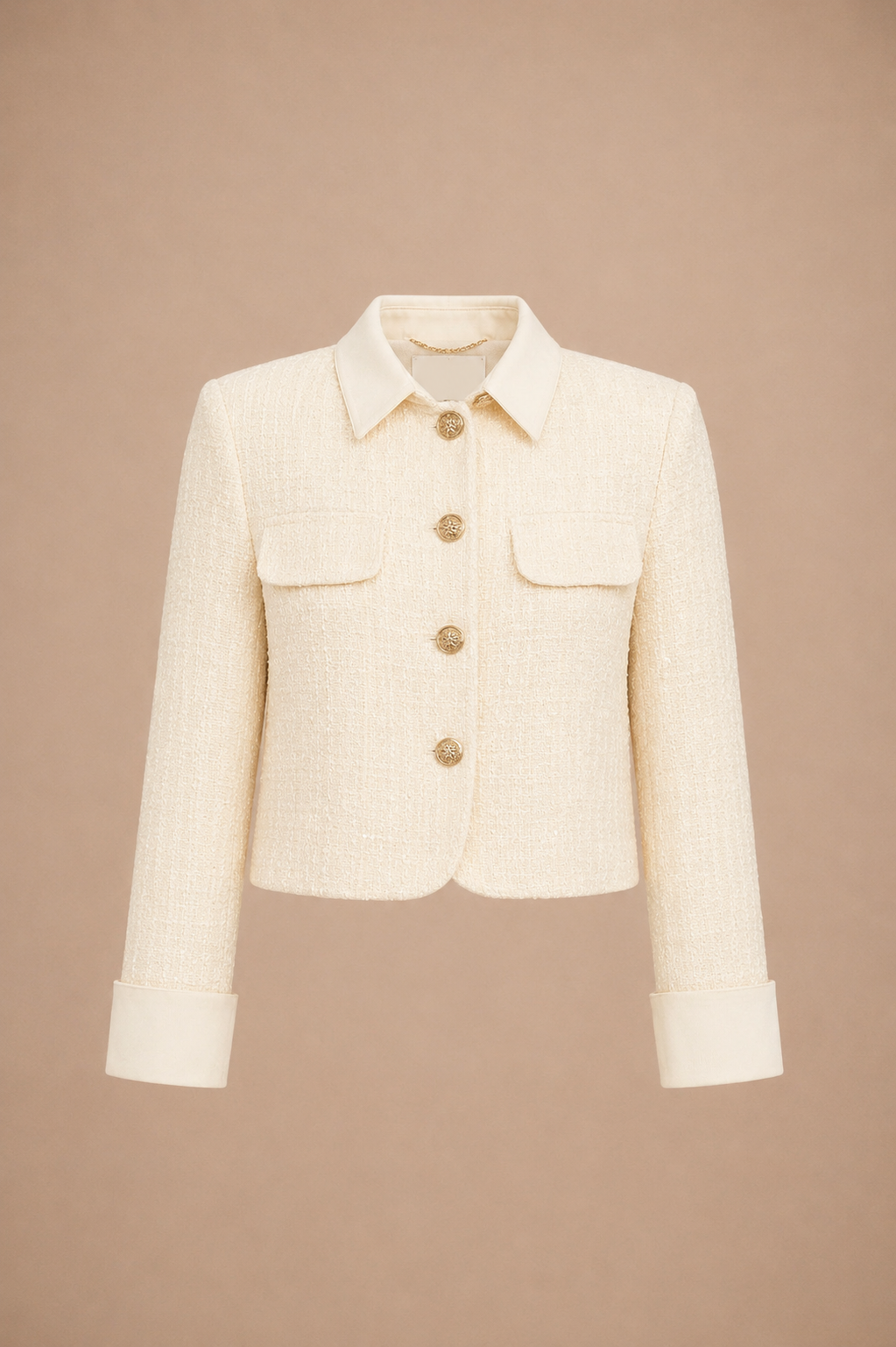 Veste Alba — Tweed Ivoire Couture