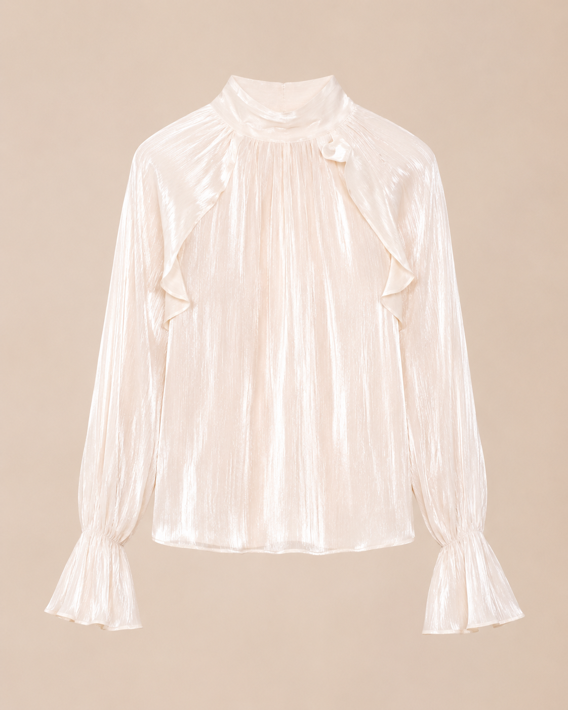 Top Alméa — Voile Nacré Ivoire